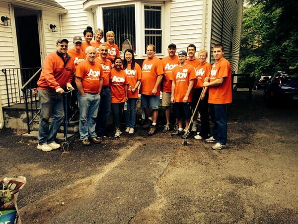 Lopes_Matthew's tweet photo. #EmpowerResults @Aon_plc Global Service Day http://t.co/iXRdz5Arne