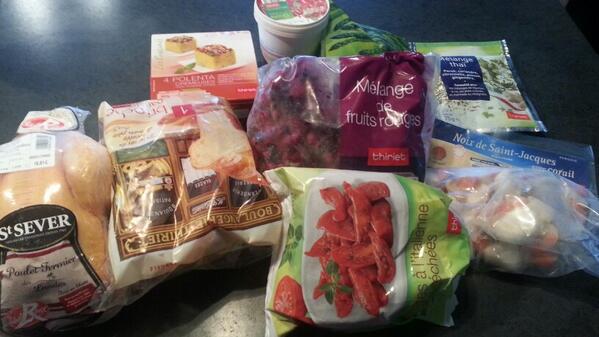 jicmajane's tweet image. Hihi plein de beaux produits surgelés #Thiriet pour faire de belles recettes!