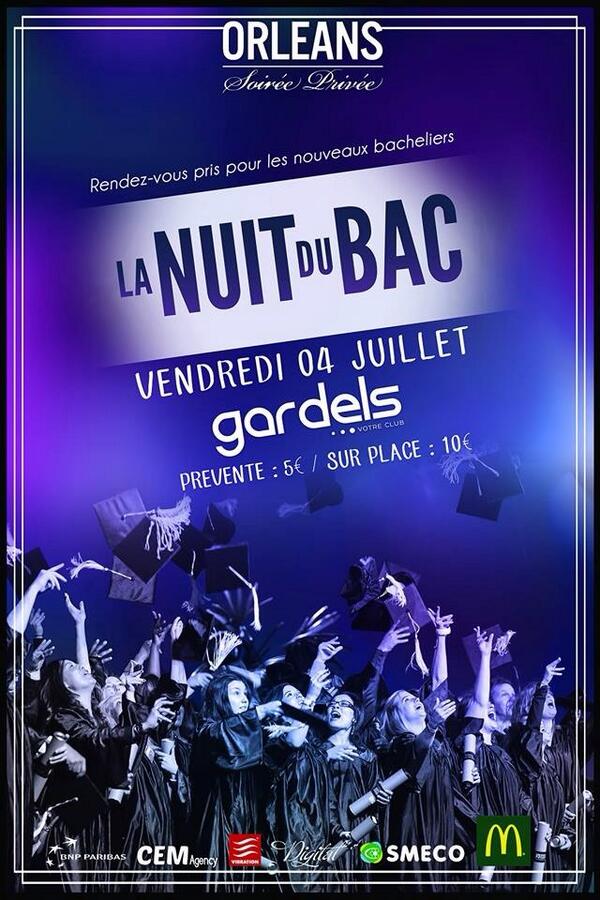 OSP45's tweet photo. Pour les résultats du bac le 4 juillet, nous vous préparons la #NuitDuBac ! Bientôt plus d'infos ! http://t.co/0m2Yjlj3wA