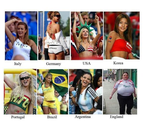 Did the rounds during the last world cup but still amusing :)