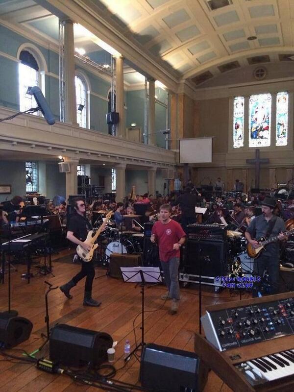 [PHOTO]@glenn_hughes #MickyMoody & #BruceDickinson rehearsing for Celebrating Jon Lord-Royal Albert Hall London 2014