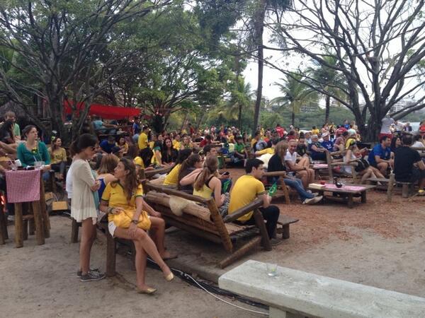 #autrebresil grand écran à Lagoa