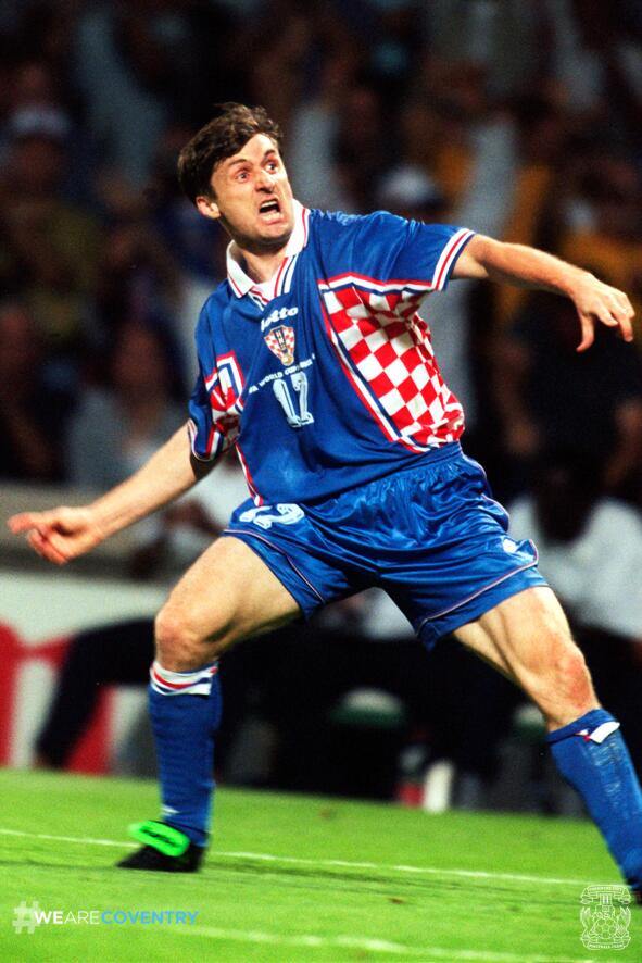 Robert Jarni at WorldCup 98 for Croatia- signed in 98, he moved to  realmadrid without playing a game BRACRO pusb | Coventry City | Scoopnest