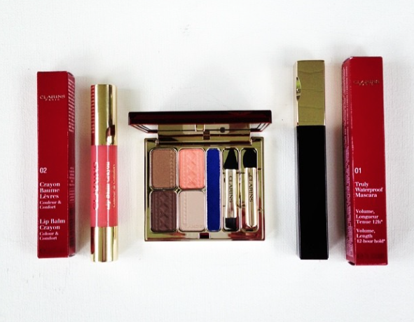 davelackie's tweet photo. All eyes on Brazil this week with this Clarins "Colours of Brazil" set! Win it! To enter, follow @davelackie &amp; RT http://t.co/dHyHnKJAHU