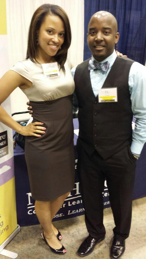 DianaMarissa's tweet photo. Look who I found at SLMBC's Minority Business Luncheon! It's @Timothy_Cortez #BuildYourNetwork #STL http://t.co/ZFgSzhZert