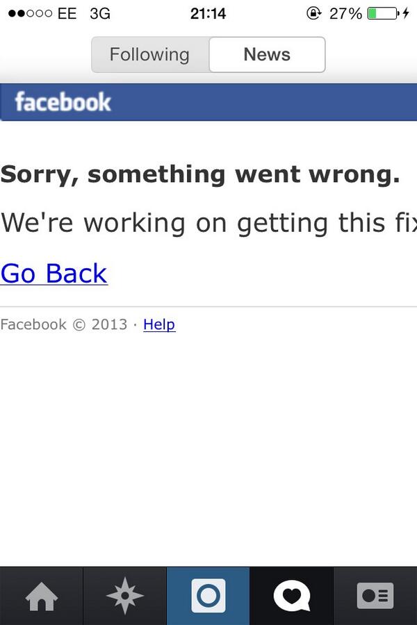 Woman_of_Gold's tweet image. I'm on @instagram and this happens??? What the actual f?? I don't even have Facebook. Something's is up #instafail