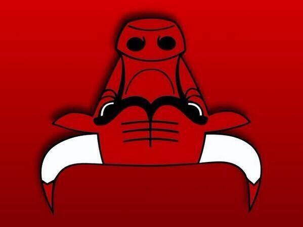 Si le das la vuelta al logo de los Chicago Bulls... hay un robot leyendo un libro.