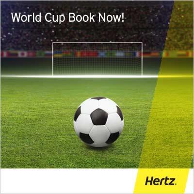 It's finally time for the #WorldCup! We have cars available in all of the host cities. bit.ly/1b0C3eP
