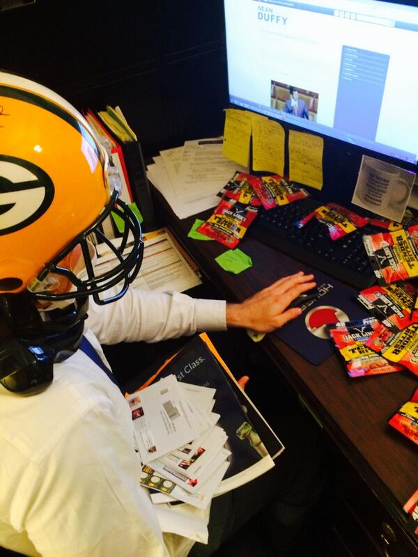 PackerStaffer's tweet photo. @JackLinks perfect fuel to get through a full day of constituent services #NationalJerkyDay #feedyourwildside http://t.co/twjj4IR2jz