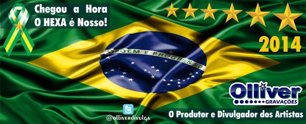 OlliverDivulga's tweet photo. #VamosQueVamos Brasil Rumo ao HEXA... http://t.co/BGITgpYVEP
