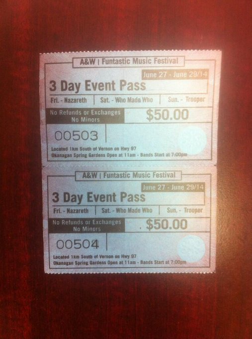 You could win weekend passes for #Funtastic before 3 on @SunFMVernon @funtasticsports @AWCanada #summer<a href="/tag/funtastic"class="tags">#Funtastic</a><a href="/tag/summer"class="tags"><span>#summer</span></a>