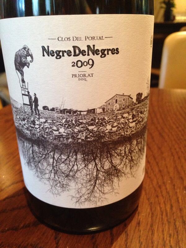Scottnowine's tweet photo. Fav #wine this year 2009 #Negre de Negres, great label too! http://t.co/nyBJZrCCno