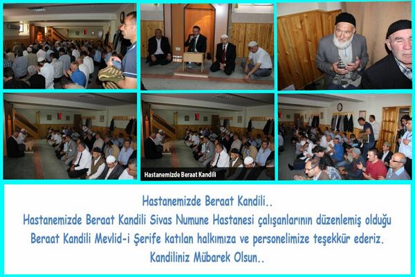 Hastanemizde Beraat Kandili..