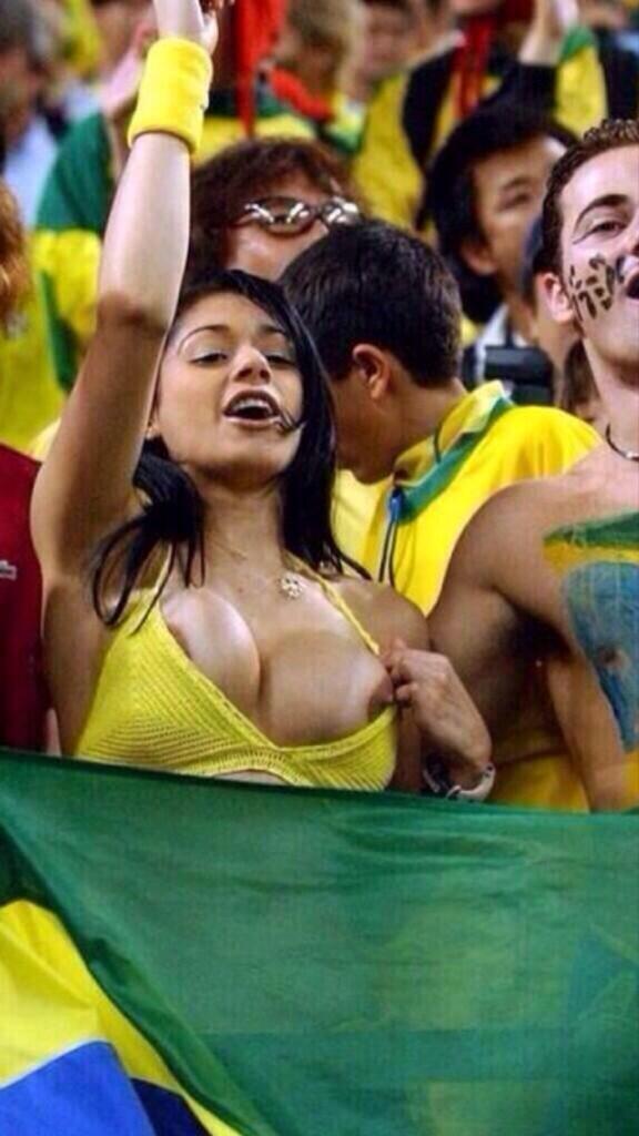Brazilians have deffo got the best fans in the world. 