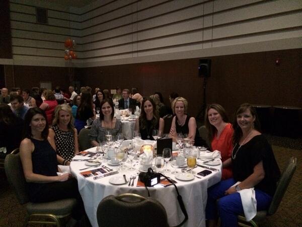 Beautiful ladies at the Clowater table at the partners for youth gala!