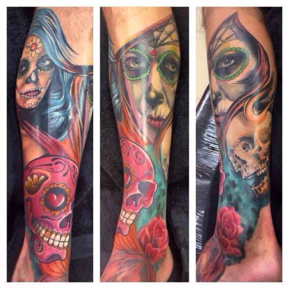 Aaron Chalmers on Twitter: "Bottom on my leg piece http ...