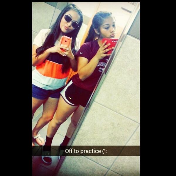 _rubyaydee's tweet photo. Off to practice with @yoo_bellee *': http://t.co/eTb1r6uUGD