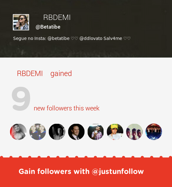 Fab tweeps @pfvrAdolescente @nashverificado @ValeSchubert & more followed me. Grow with justunfollow.com/?r=twp