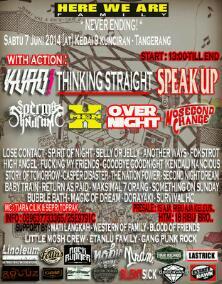 7 juni ini kita siap menghibur kalian lg lho di kedai 9,Merapat jangan lupa banyak band" canggih dsana #Hail