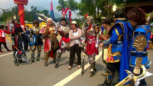 Wowwww...ada karakter dinasty warrior ......otsukareee