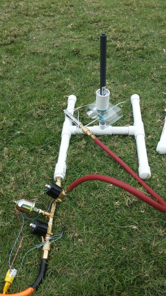 cthorne66's tweet image. Pic of our #noderocket and launch pad #jsconf