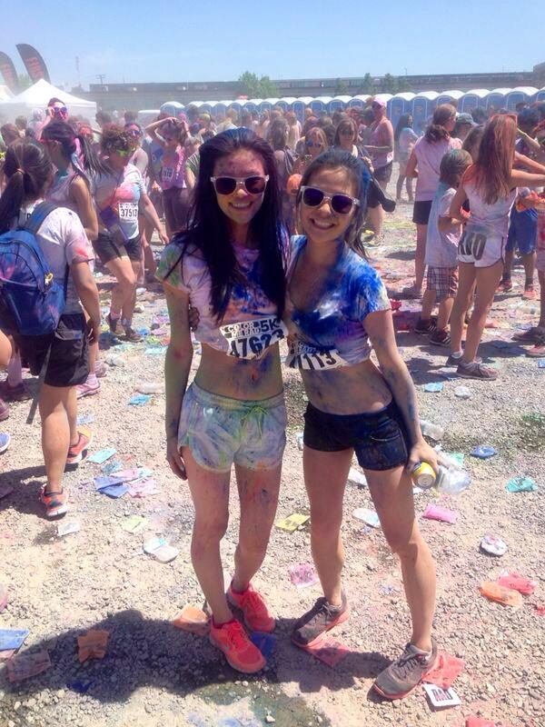 _whitneylau's tweet photo. #ColorMeRadToronto only #5k http://t.co/l3WgJgXQyU