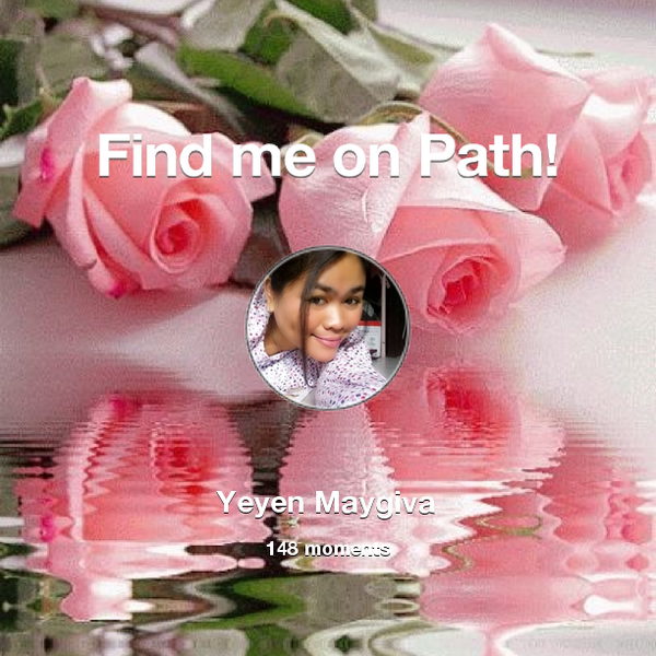 maygiva's tweet photo. I've shared 148 memories with my friends on #Path - see them now at http://t.co/pODCmRdxVV! #thepersonalnetwork http://t.co/I05hKpalQO