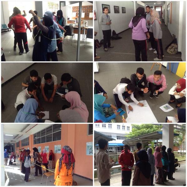 Keseruan games amazing race @HPEQStudent 🎊🎉