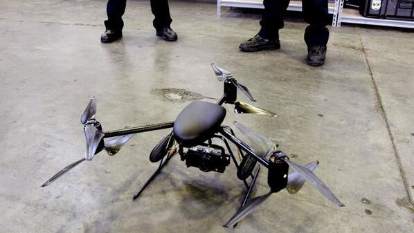 Personal_Drones's tweet photo. #LAPD adds #drones to arsenal,  says they'll be used sparingly http://t.co/5GCIdGXg4K #police #quadcopter http://t.co/T7O9NWvJ8X