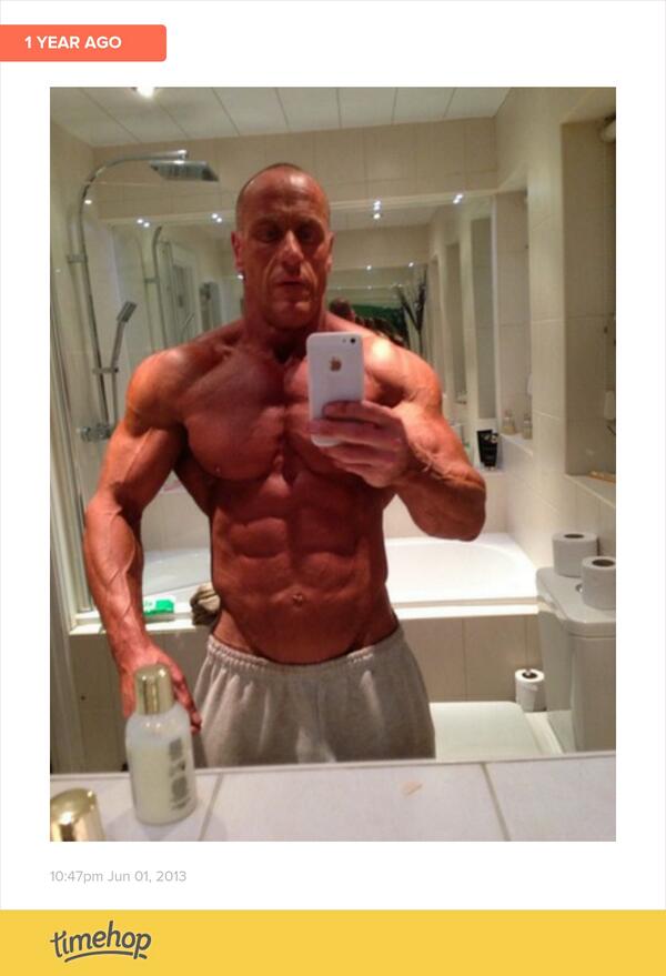 middlock's tweet image. A year ago today one day before hitting the stage ! ......I'm a fat bastard a year on ! Ha ha