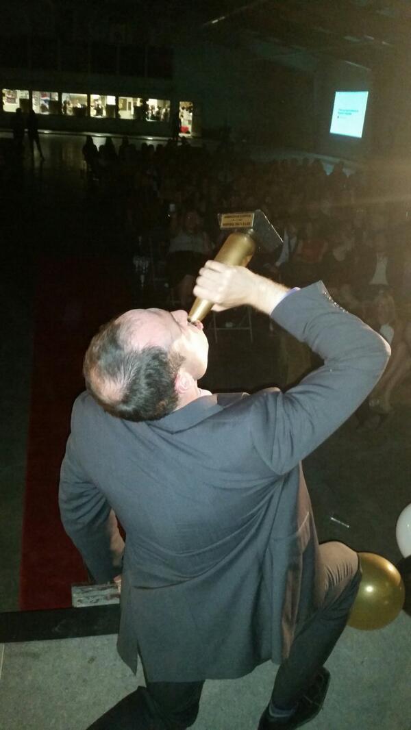 Medge83's tweet photo. This happened. #lingawards http://t.co/BsBOoLUBTZ