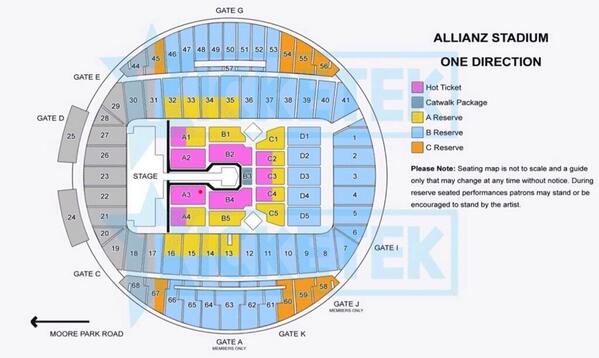 1Dfullupdates's tweet photo. MY SEATS http://t.co/nMXvaY4zFx