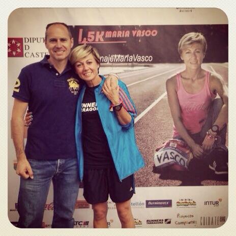 ProyectoCampeon's tweet photo. Todavía nos dura la emoción del gran día vivido ayer, #homenajemariavasco de una gran deportista de enorme corazón http://t.co/MGzUzvrA2o