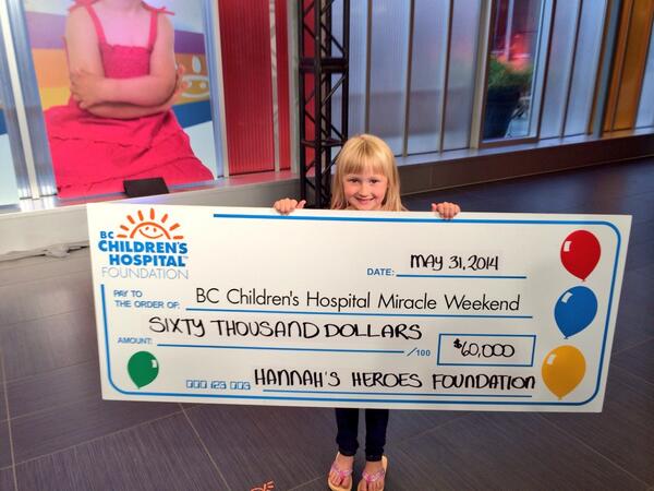 Thank you to BCCHF Miracle Weekend and to <a href="/GlobalBC/">Global BC</a> for letting us be a part of such a great event. #MiracleWeekend