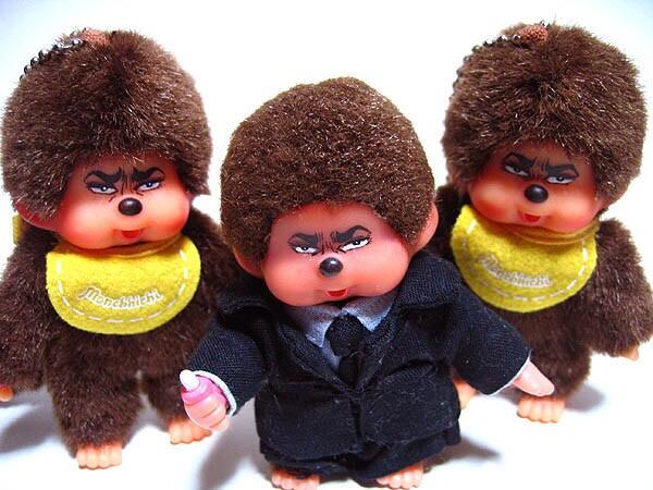 syuwa_syusyusyu リペイントで作ったゴルゴモンチッチもあるのよ？(ΦωΦ)