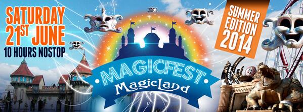 EDM_Eventi's tweet photo. :: MAGICFEST "SUMMER EDITION" 014! > THE EVENT! - SAT 21st JUNE :: http://t.co/bEkR3ln9Yb