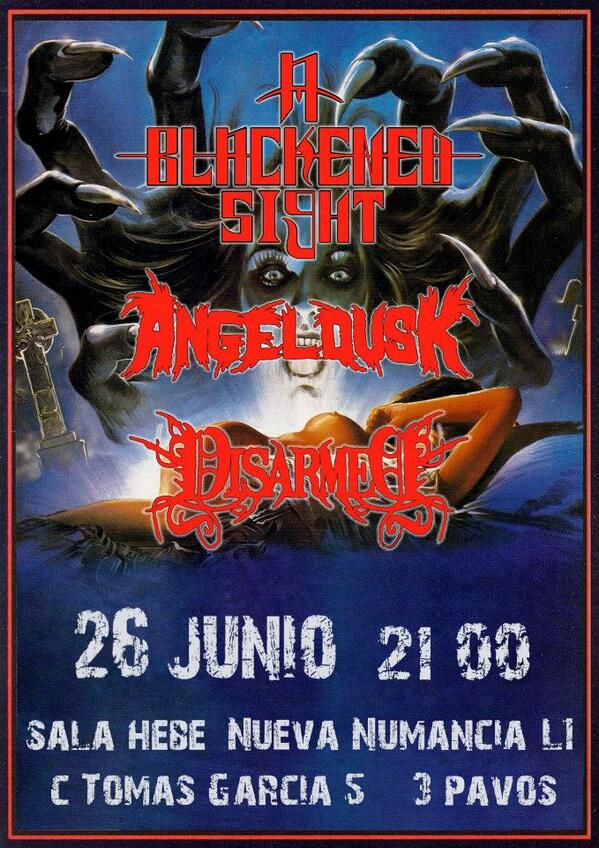 DisarmedMetal's tweet photo. Brutal y piscinero reencuentro el de anoche en Madriz!!...la próxima será el 26 de junio en la Hebe! http://t.co/AmBNwvfbm2