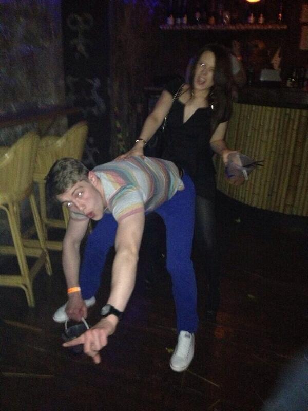 bazgow4's tweet photo. @TammccarthyTam @stumac87 care to explain these trousers? #eastcoastfashion? http://t.co/FhVa5WKiHG