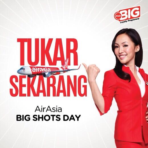 BIG Shots Day, Tukar BIG Point Anda sekarang redemption.airasiabig.com/page/Bigshotda…