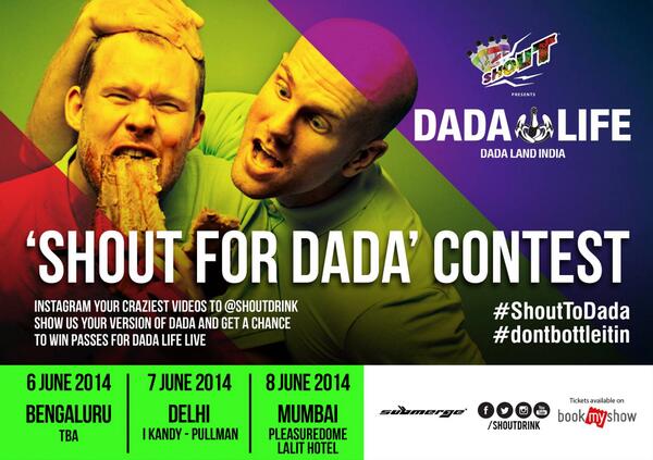 #DidYouKnow  @shoutdrink is running @dadalife  contest?? #whatyawaitingfor