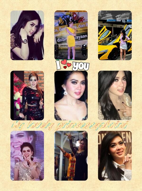 dinata_kusumah's tweet photo. Never stop smiling @PrincesSyahrini we love u #syahrini http://t.co/D3OHfqnUgQ