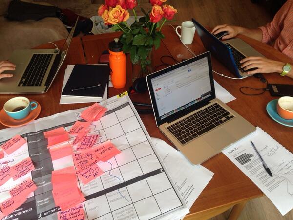 thearteryteam's tweet photo. coffee driven...site is up at www http://t.co/VKawtiKPXV thanks to the javelin board @Lean #leancapetown2014 http://t.co/R2xeZKSEIx