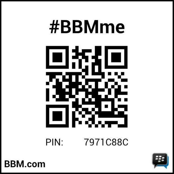 mamoen59's tweet image. #BBMme PIN: 7971C88C
pin.bbm.com/7971C88C