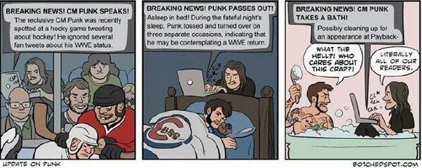 MissWhit83's tweet image. Meanwhile in the WWE Universe! lol #CMPunk #CMPunksreturn #WWEFamily #WWEPayback #Payback