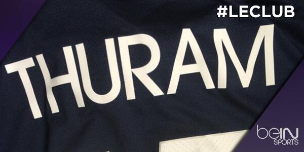 beinsports_FR's tweet photo. RT ce message pour gagner le maillot dédicacé de Lilian Thuram. Follow @beinsports_FR pour jouer #LECLUB http://t.co/VzkdBu0ISf