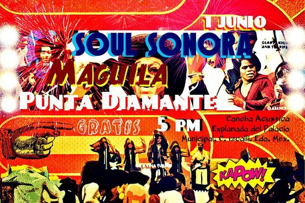 soul_sonora's tweet photo. HOY a #DivertirseComoChango completamente GRATIS 
La #FamiliaGroovera 5Pm en Izcalli Edo. Mex http://t.co/c0V6A3yoNA