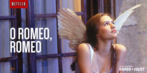 "Parting is such sweet sorrow." Baz Luhrmann's Romeo + Juliet is #NowOnNetflixUK nflx.it/1pxu1Wm