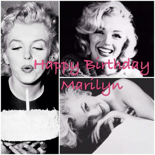 GreNieto's tweet photo. Happy Birthday Marilyn 💄😍 http://t.co/4gOjH8xwrX