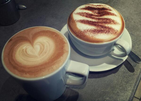 Youve still got time to come for a relaxing coffee or even an icecream milkshake.. we're open until 4!