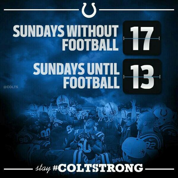 Colts's tweet photo. So close yet so far away... Stay #COLTSTRONG! http://t.co/Yplg1pIeoB